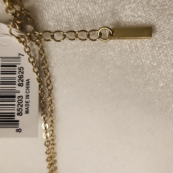 Vintage Cookie Lee Multi Strand Goldtone Filigree Faux Pearl Disc Necklace - Picture 11 of 11